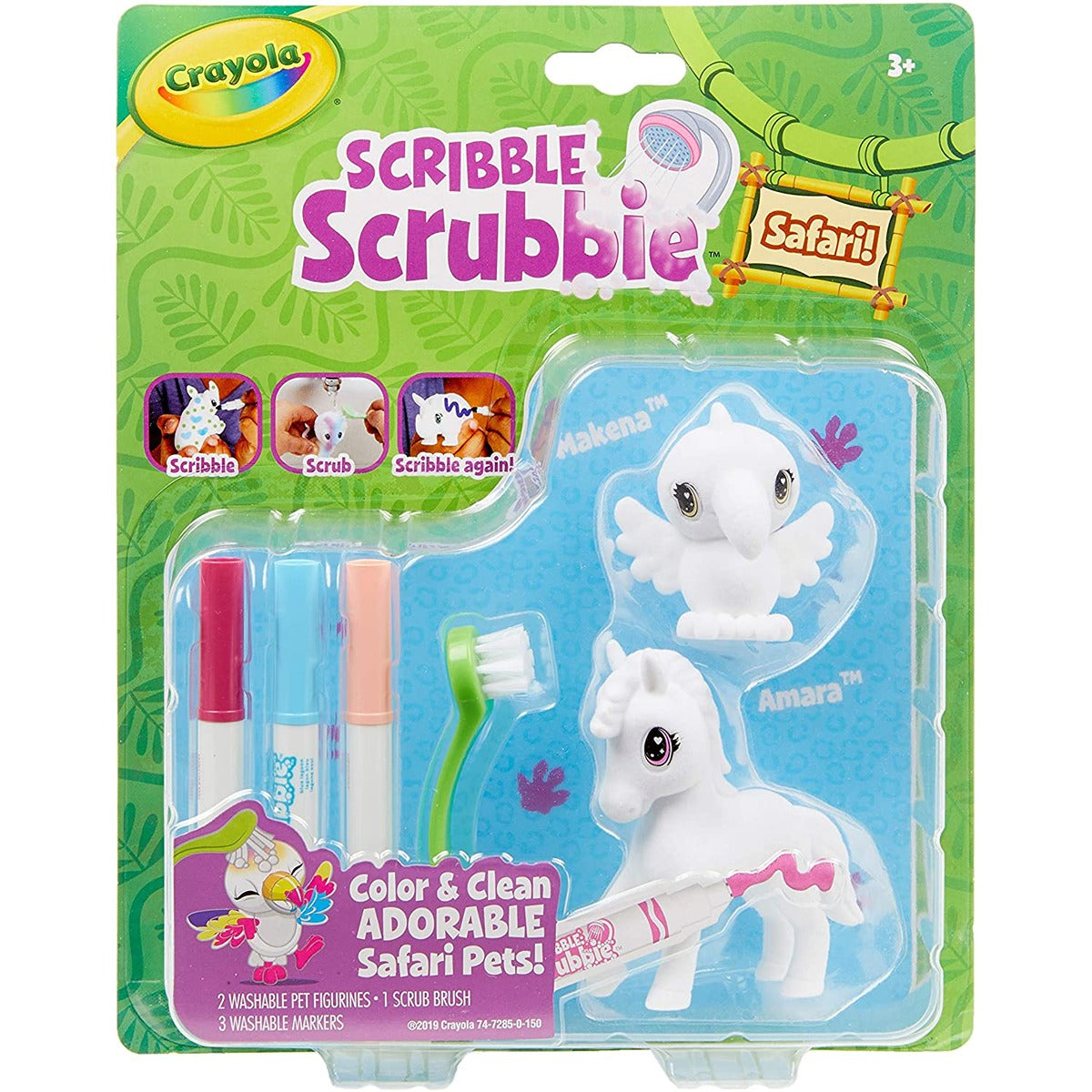 Crayola SCRIBBLE SCRUBBIE SAFARI 2CT model 4