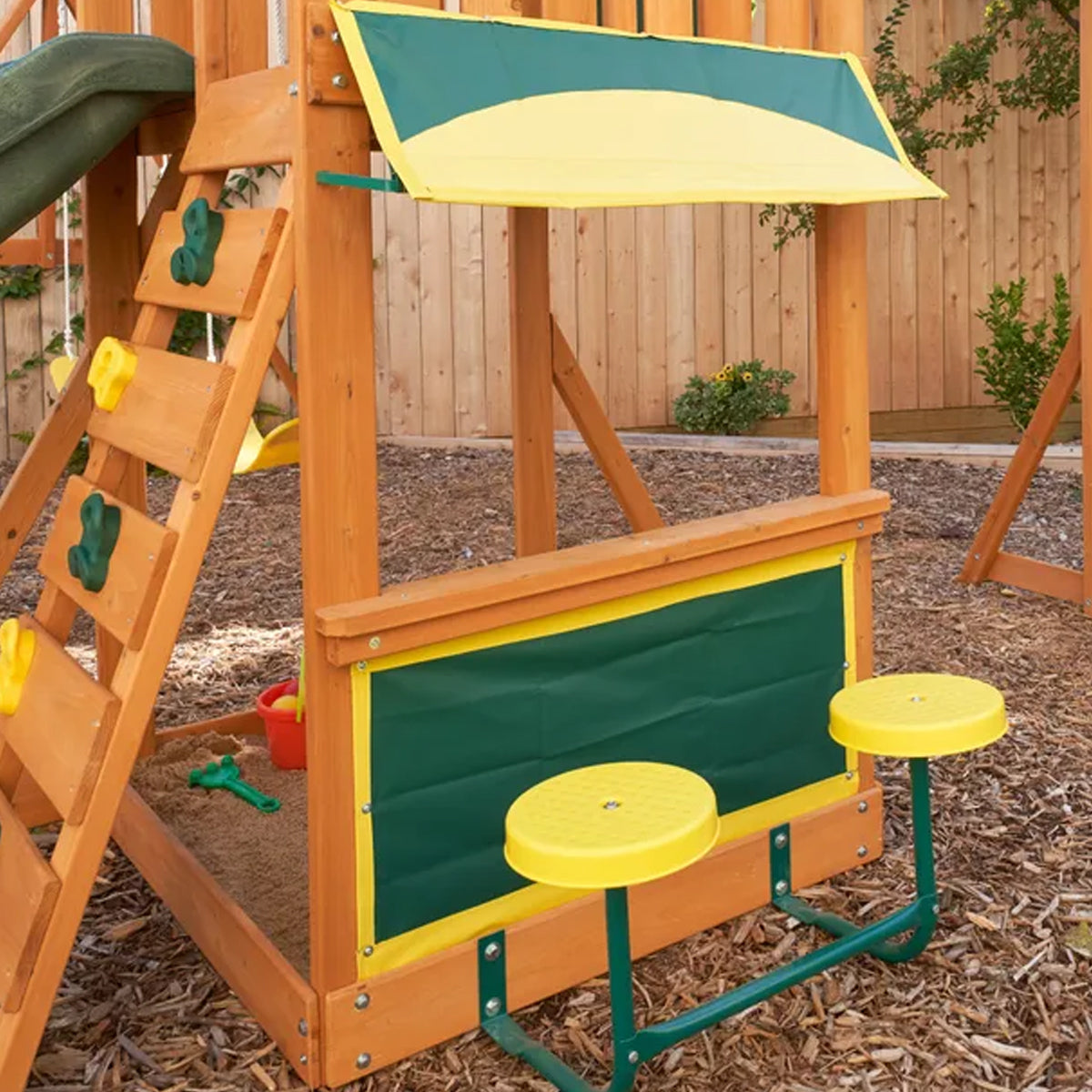 Kidkraft Brightside Wooden Swing Set