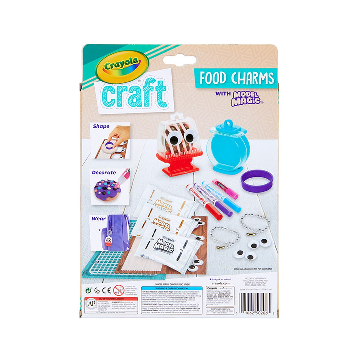 Crayola Craft Food Charms Craft Kit