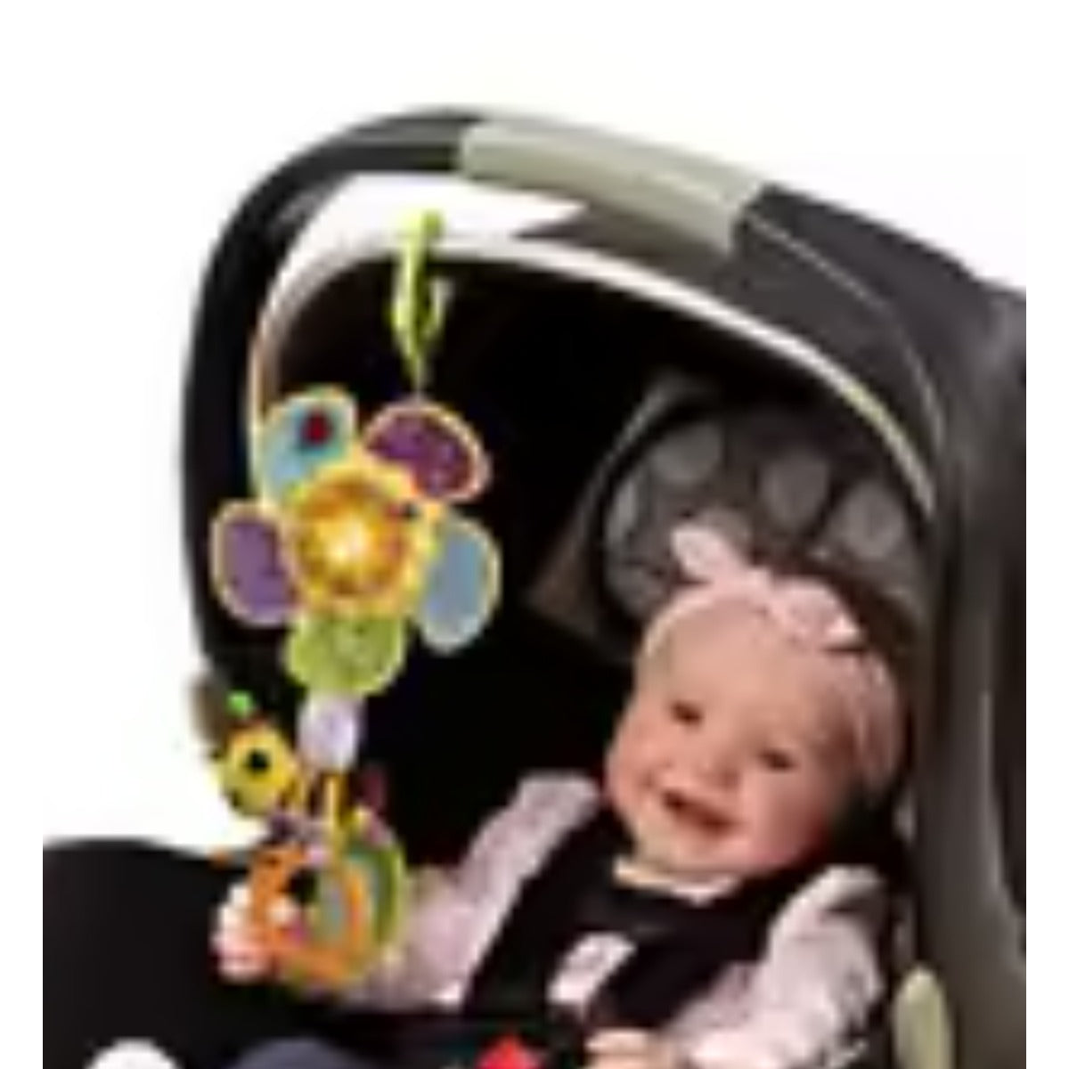 Vtech Tug & Spin Busy Bee | Interactive & Developmental Toy with Sounds and Music | For Boys & Girls, Suitable for Ages 3 Months+