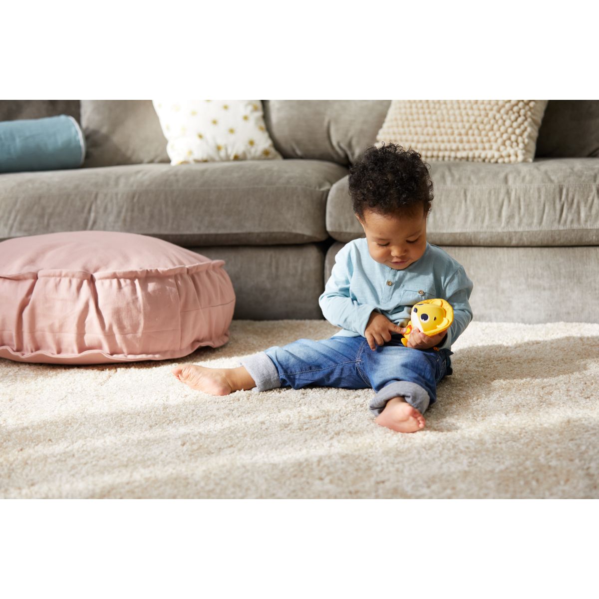 Tiny Love - WONDER BUDDY LEONARDO | 1 Year+ | Interactive, Developmental Electronic Baby Toy | Lion - Orange