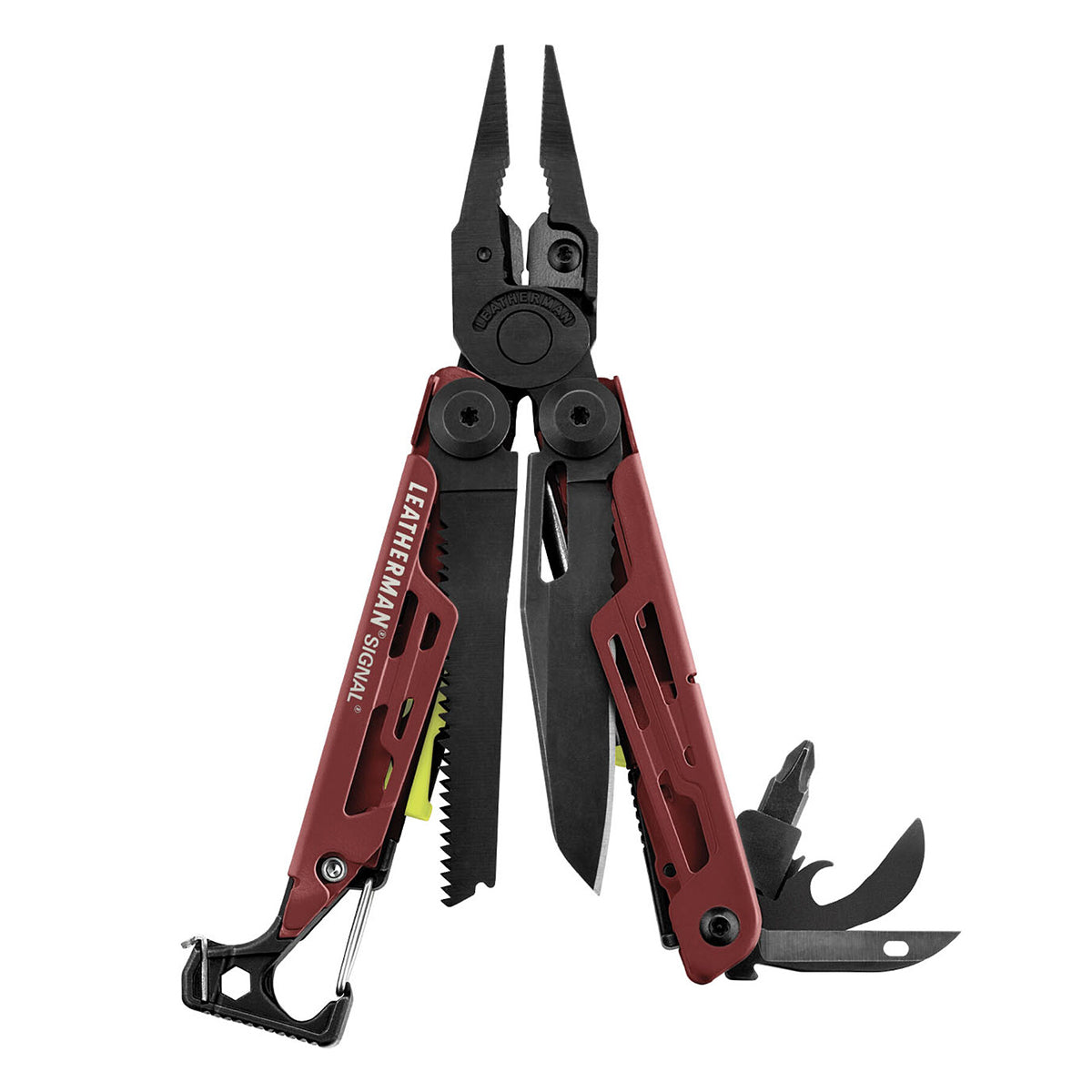 Leatherman Signal Multi Tool Crimson Nylon Peg