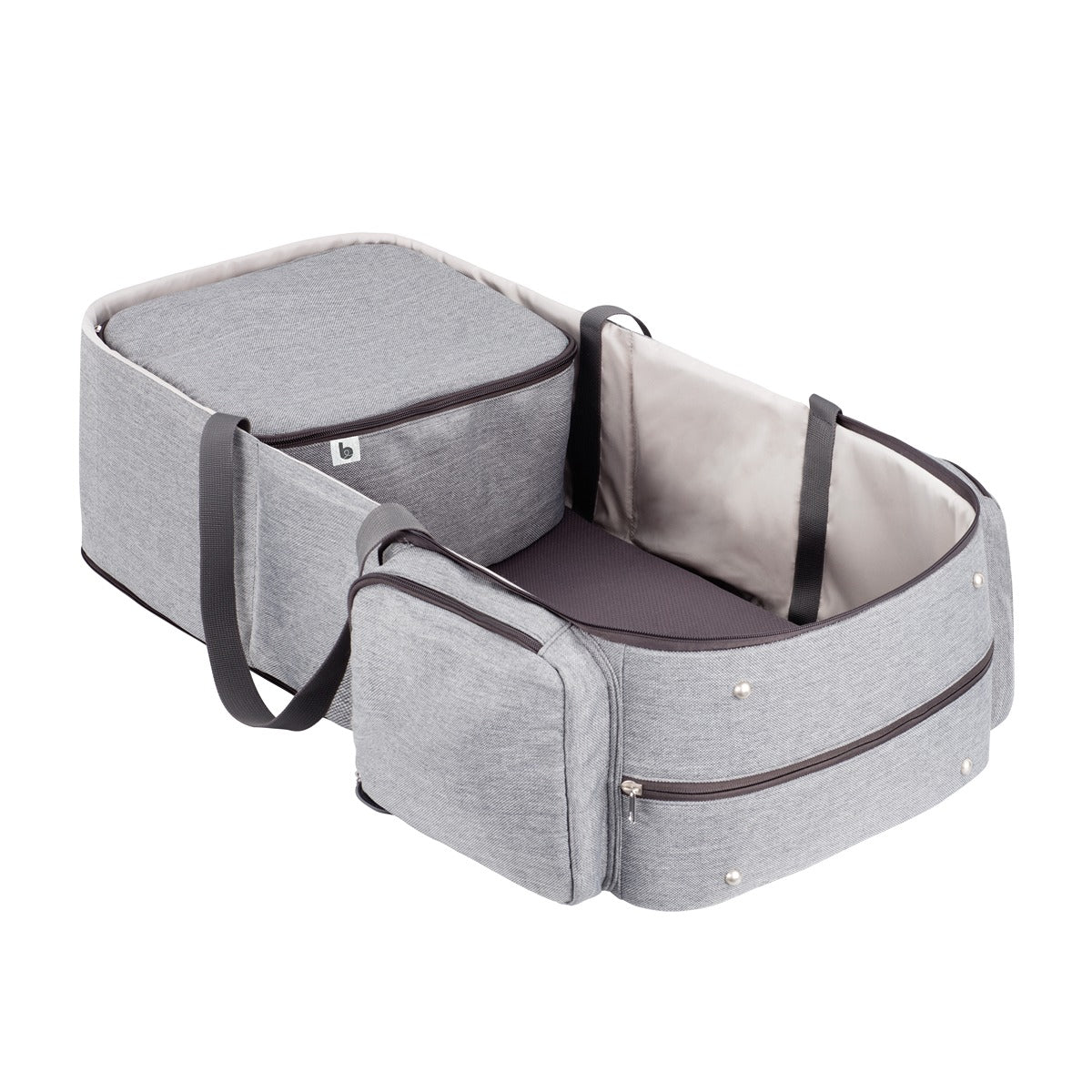 BabyMoov A043602 Travelnest Travel Cradle, Gray