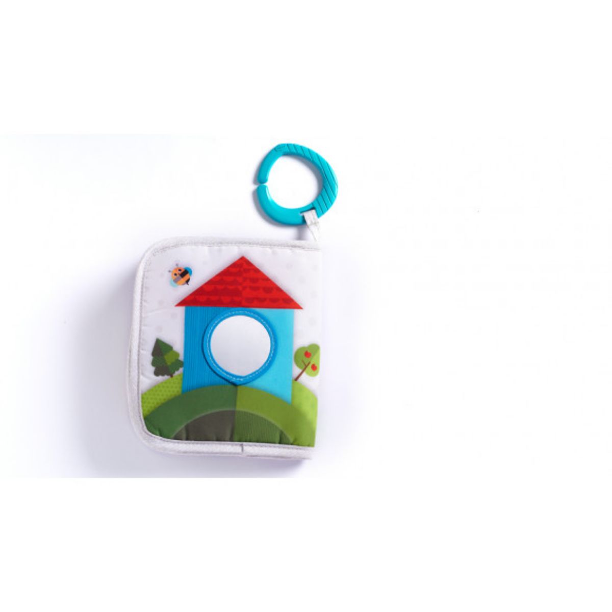 Tiny Love WHERE DO I TRAVEL SOFT BOOK | 6-18 Month Baby | Educational Touch and Feel Activity Toy | Washable Fabric, 1pc