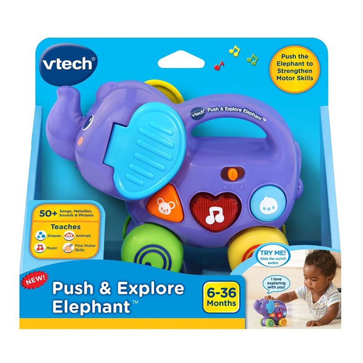 Vtech Push & Play Elephant