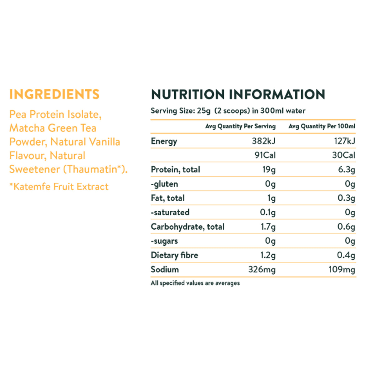 Nuzest Clean Lean Protein - Vanilla Matcha
