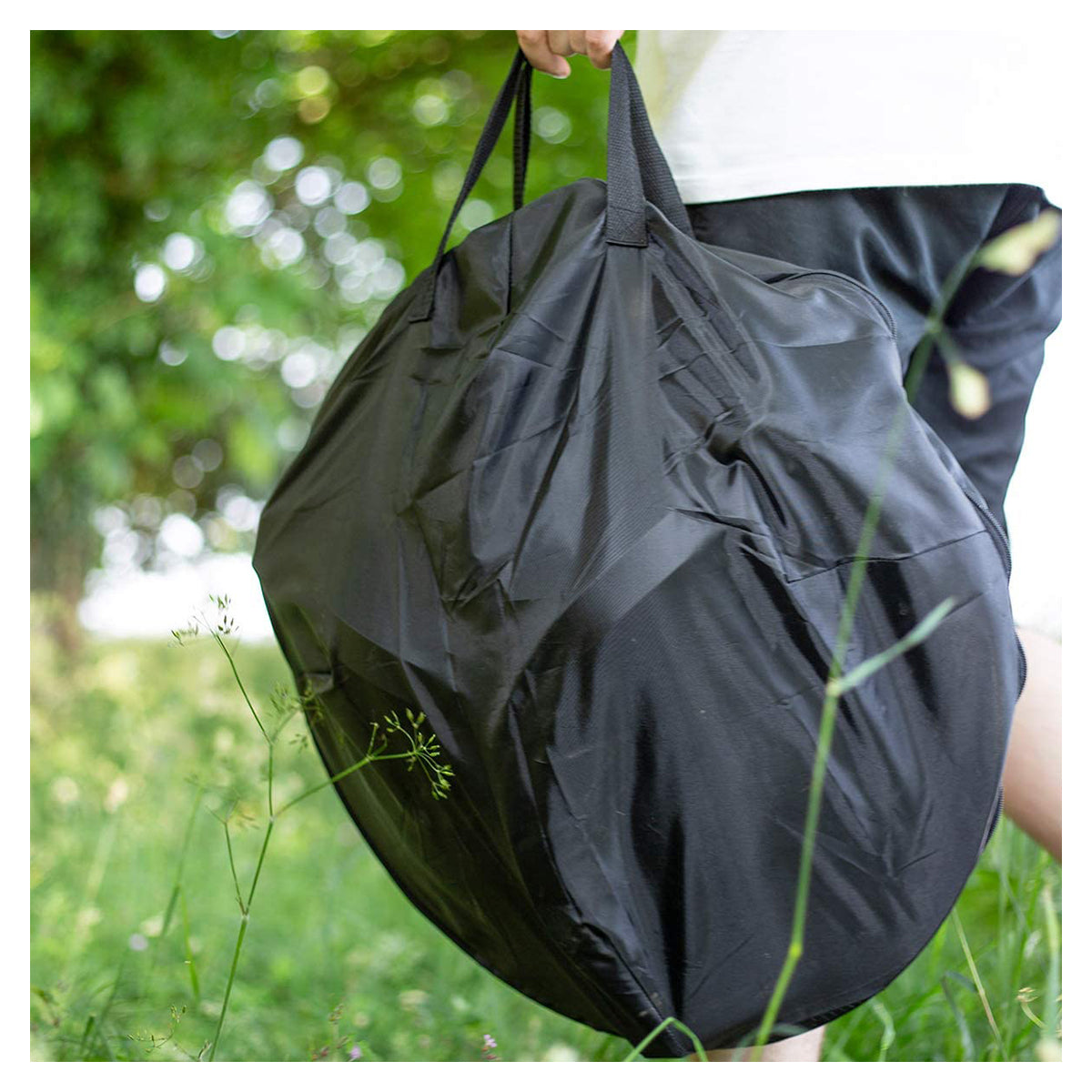 Lahacienda La Hacienda 58106 Camping Firebowl with Grill - Black