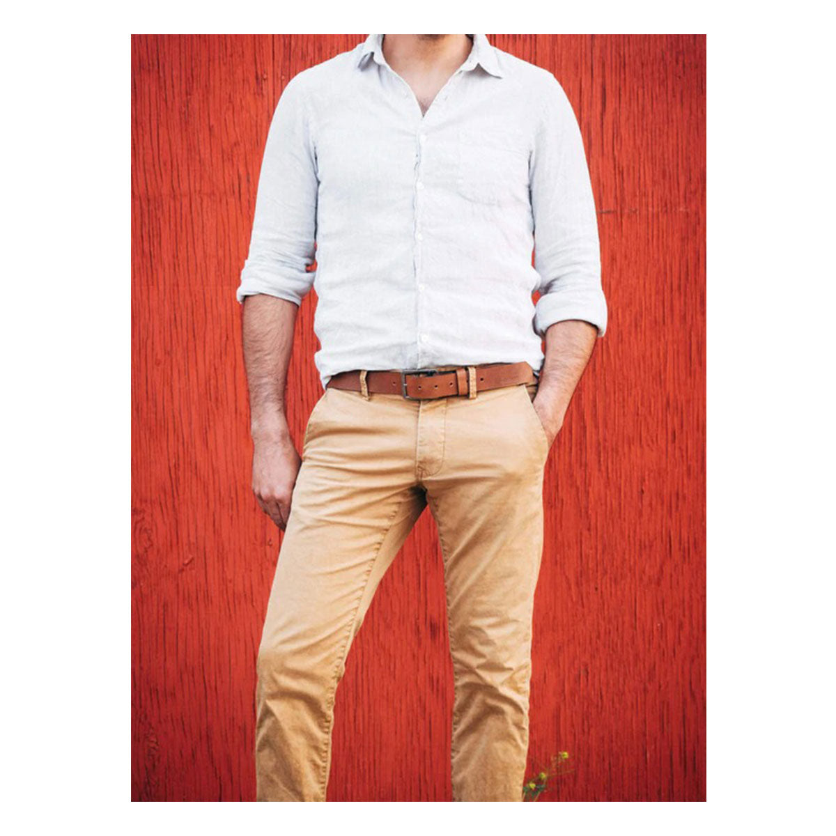 Arcade Padre Brown Leather Belt M