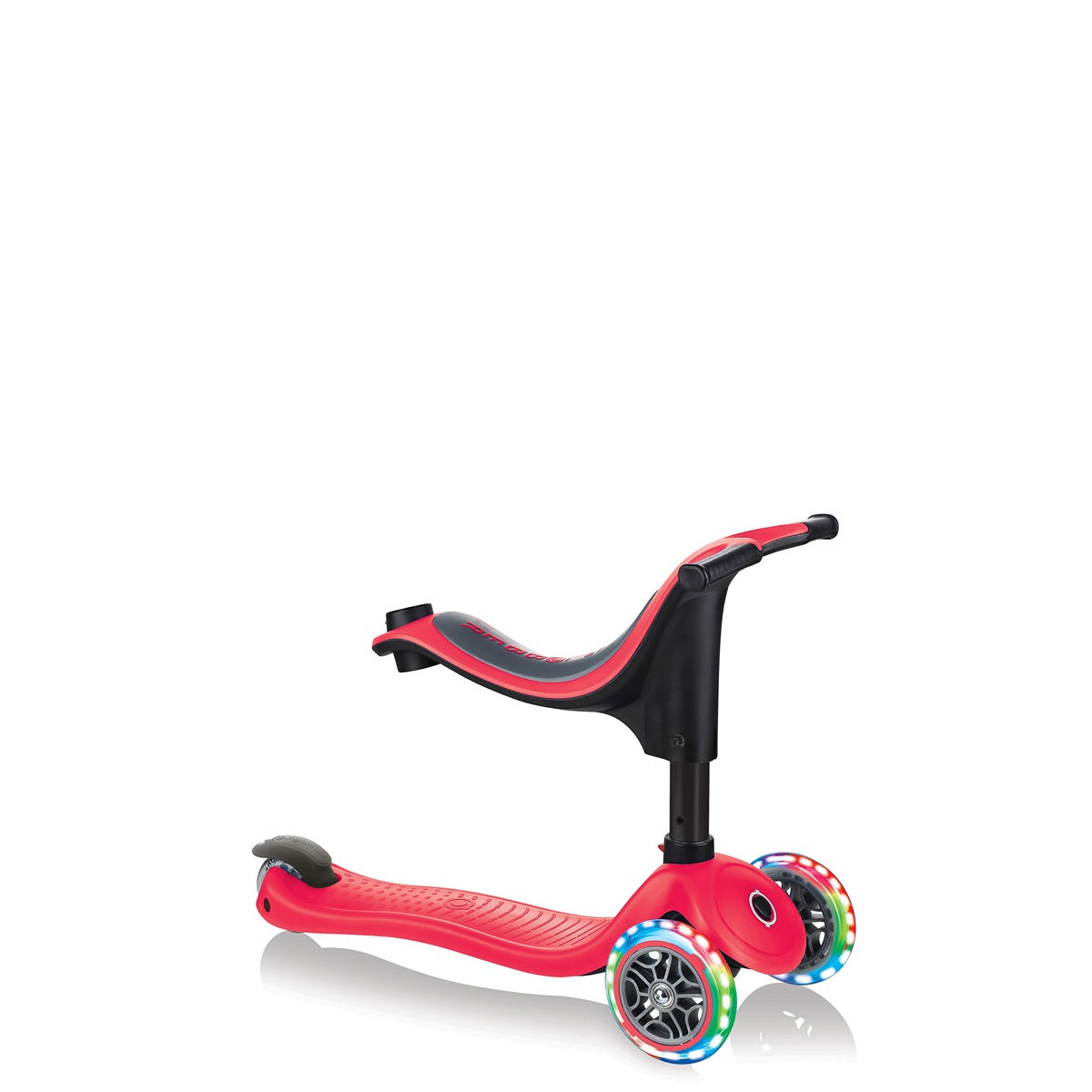 Globber GO UP SPORTY LIGHTS SCOOTER - RED