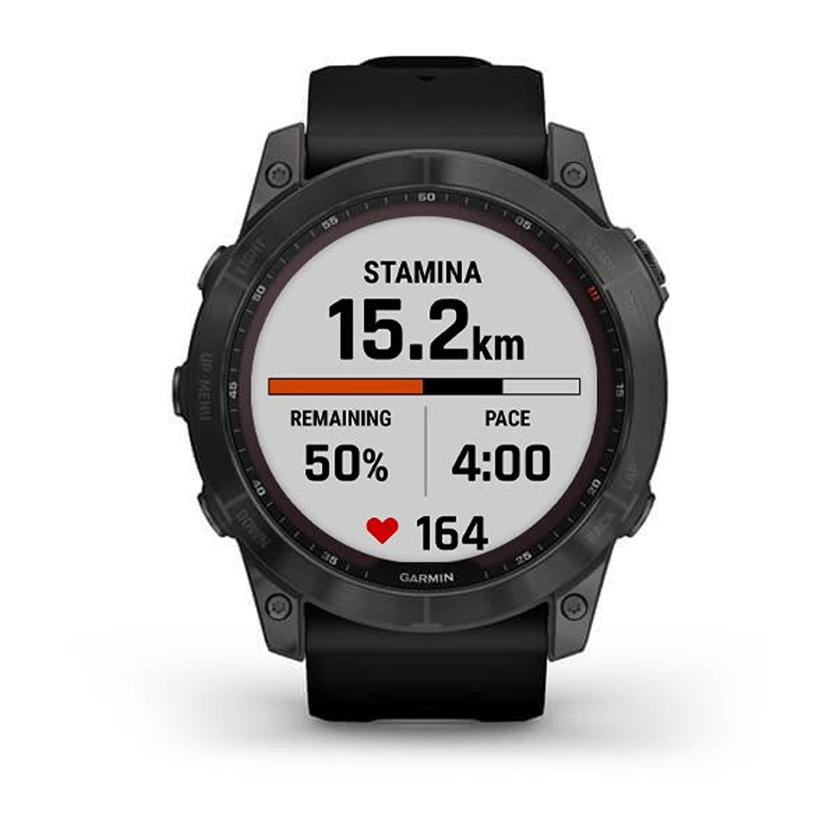 Garmin Fenix7X Saph/Carbon Gray/ti w/Silicone