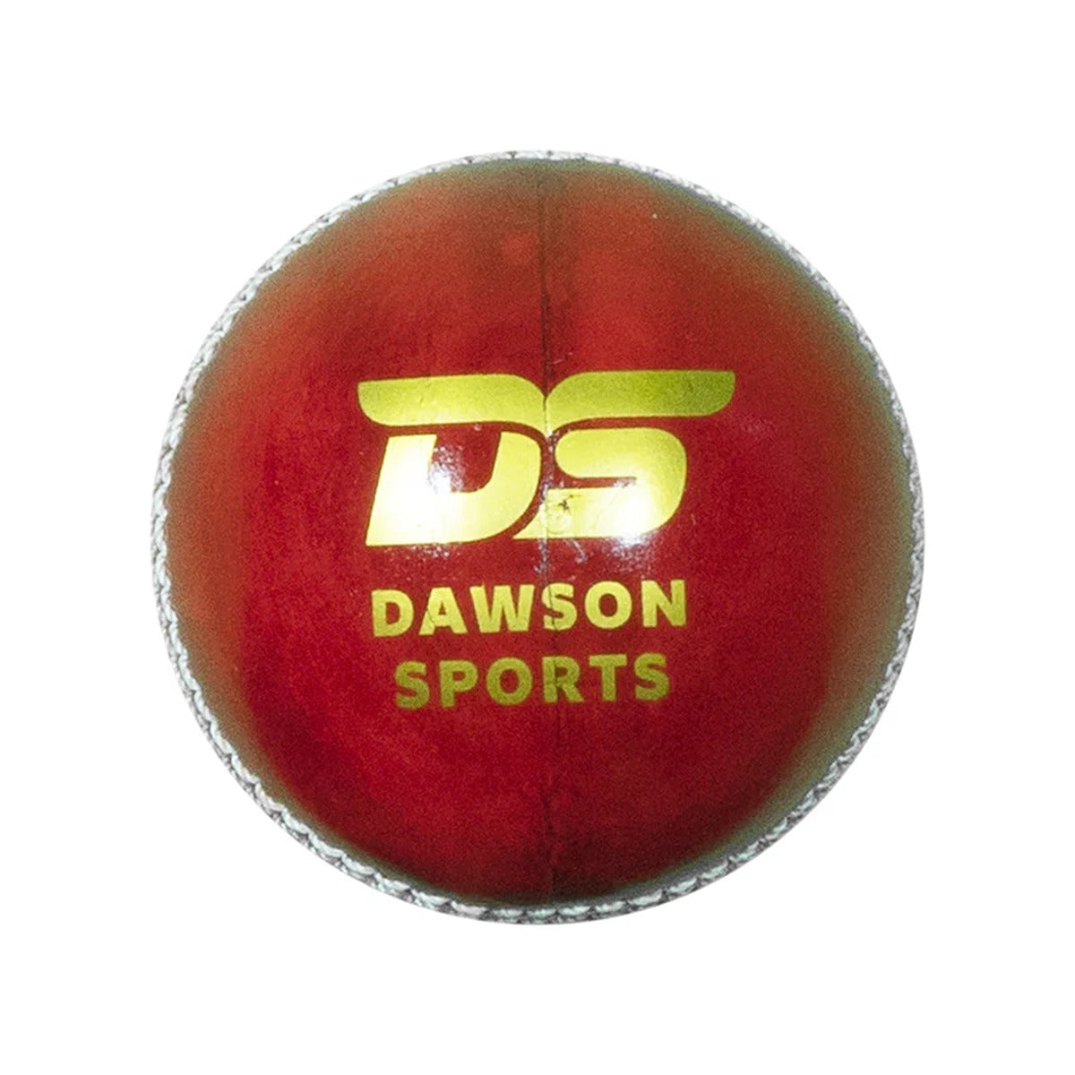 Dawson Sports DS Match Leather Cricket Ball - Premium - Red