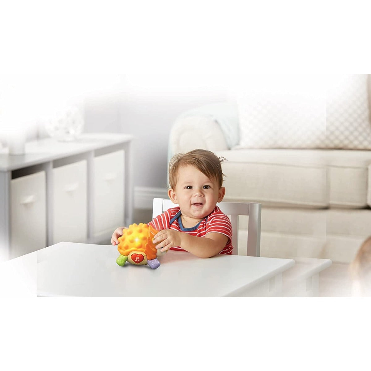 Vtech Easy Squeezy Hedgehog | Baby, Interactive & Developmental Toy with Sounds and Music | For Boys & Girls, Suitable for Ages 3 Months+