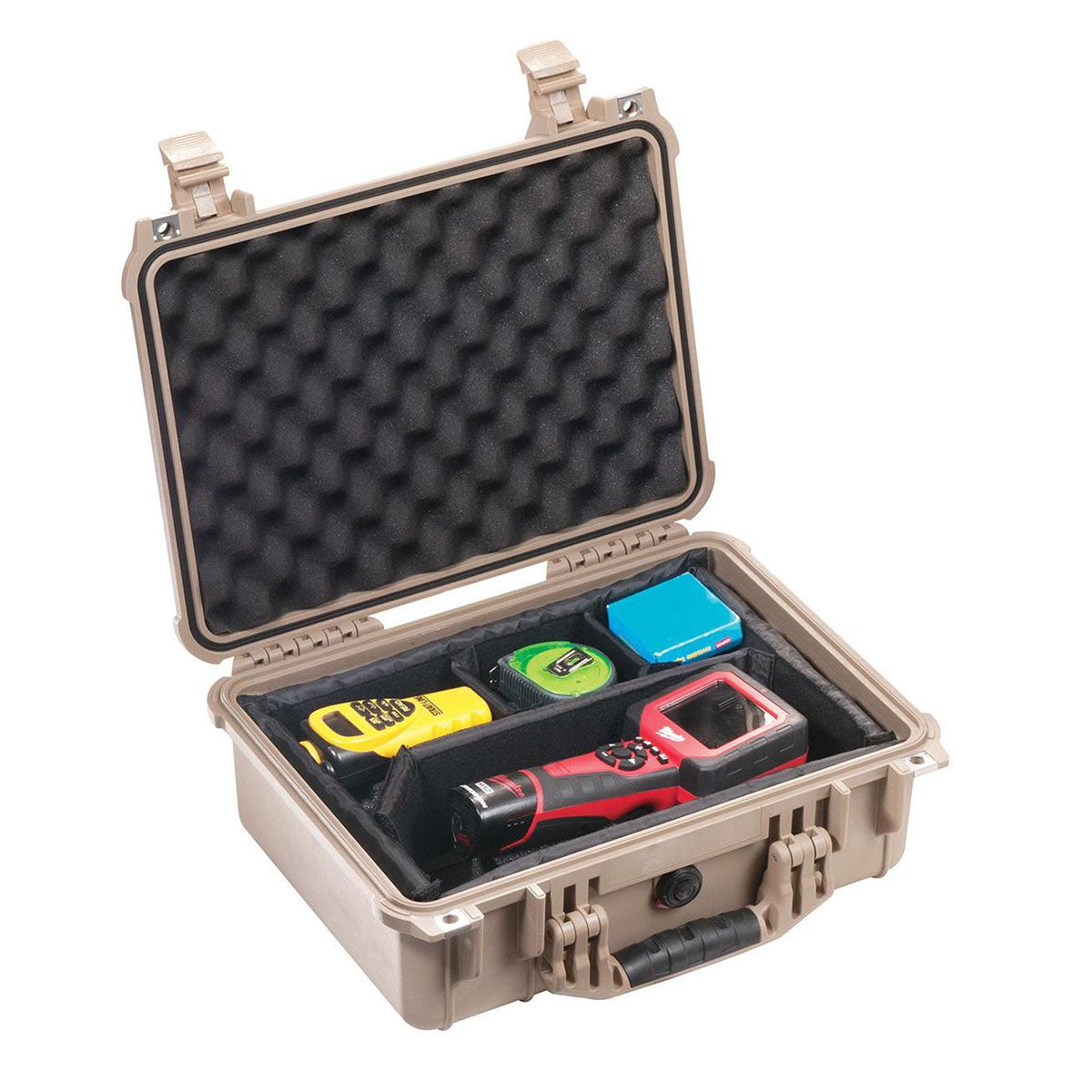 Pelican Case with Foam 1450 WL/WF - Desert Tan