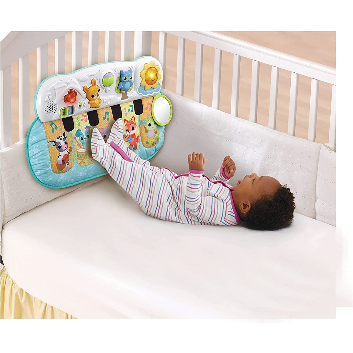 Vtech Lil? Critters Play & Dream Musical Piano | Baby Musical Toy Mat with Sounds for Boys & Girls | Soothing & Playful Music - Multicolor