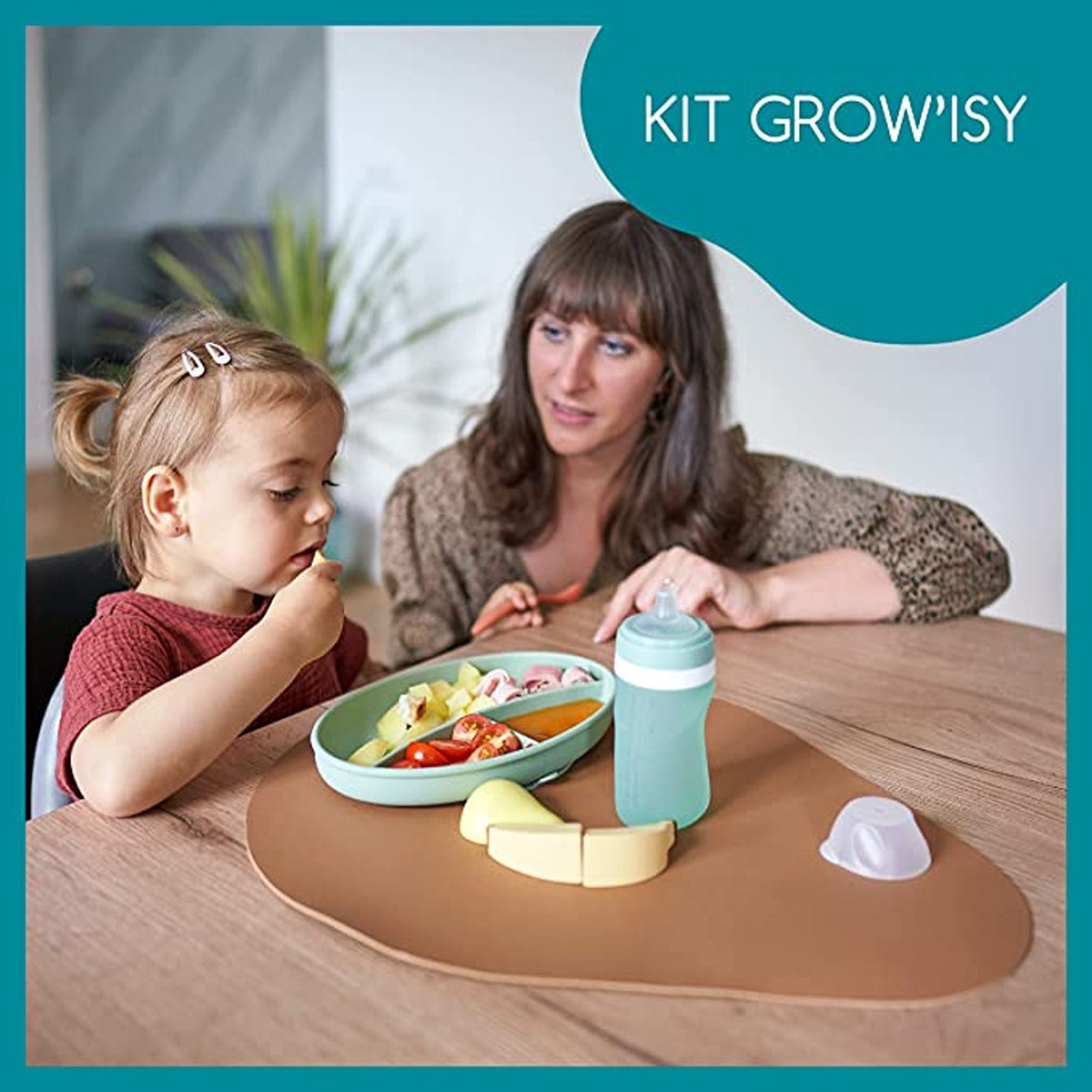 BabyMoov Grow ISY Silicone Feeding Set 24-36M