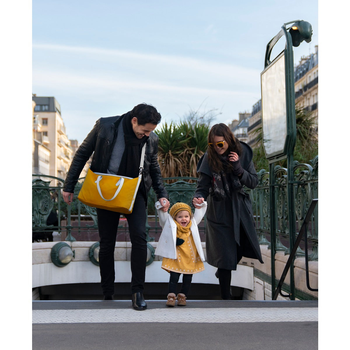 BabyMoov Changing Bag Le Champ Elysees Saffron