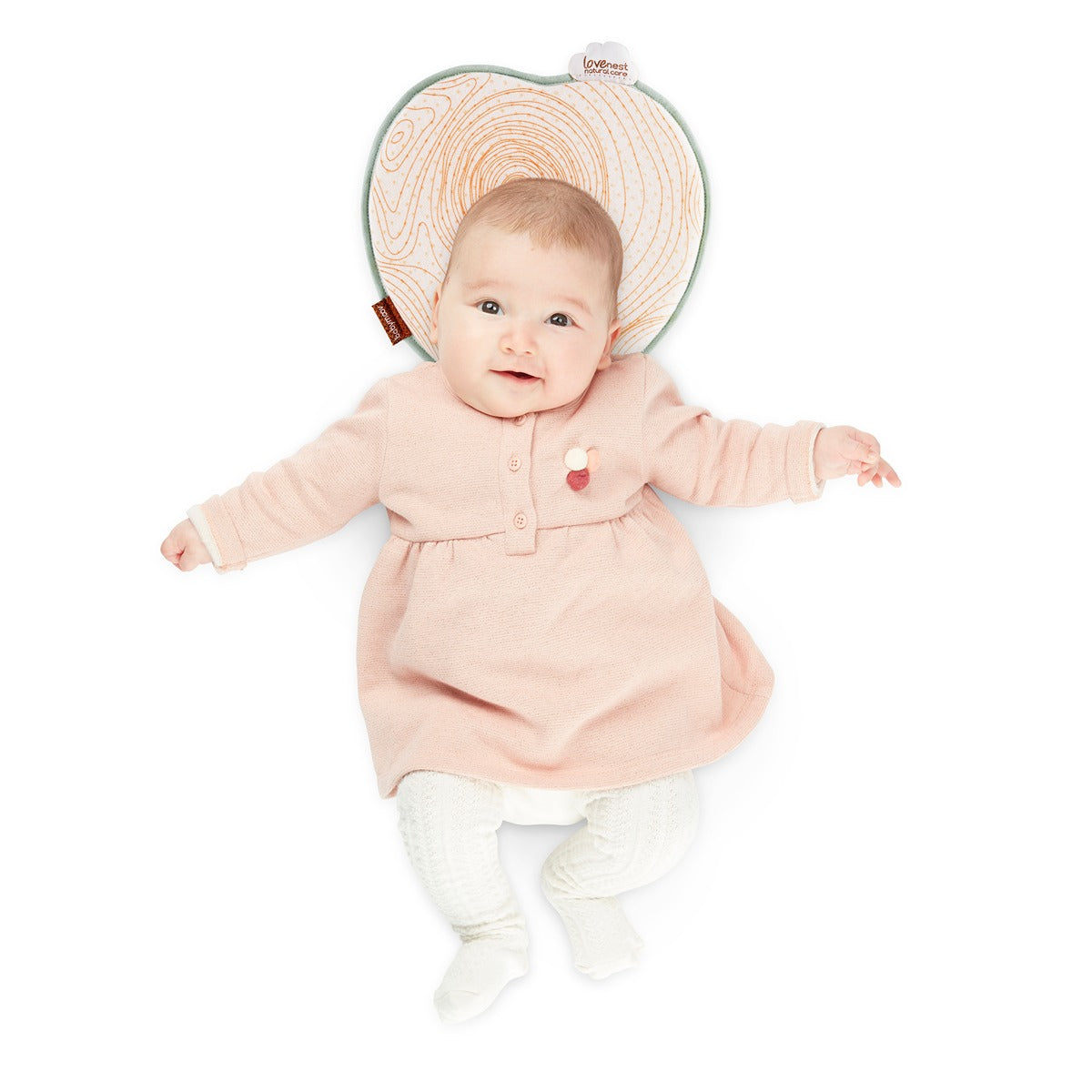 BabyMoov Baby Pillow Natural Care Antibacterial Version