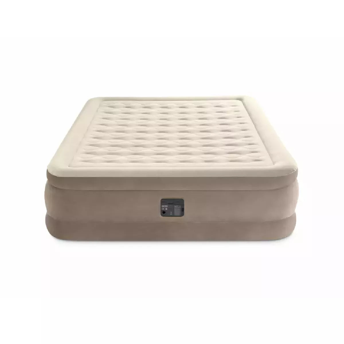 Intex Queensize Dura-Beam Ultra Plush Airbed 152x203x46 cm with built-in pump