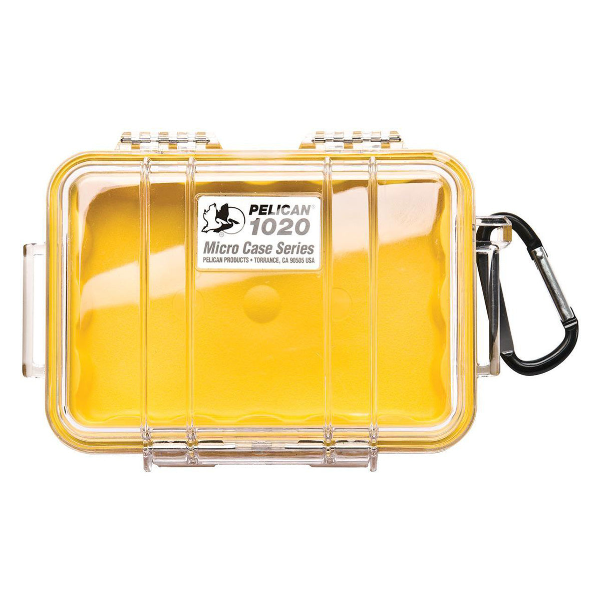 Pelican Micro Case 1020 WL/WI - Yellow Clear