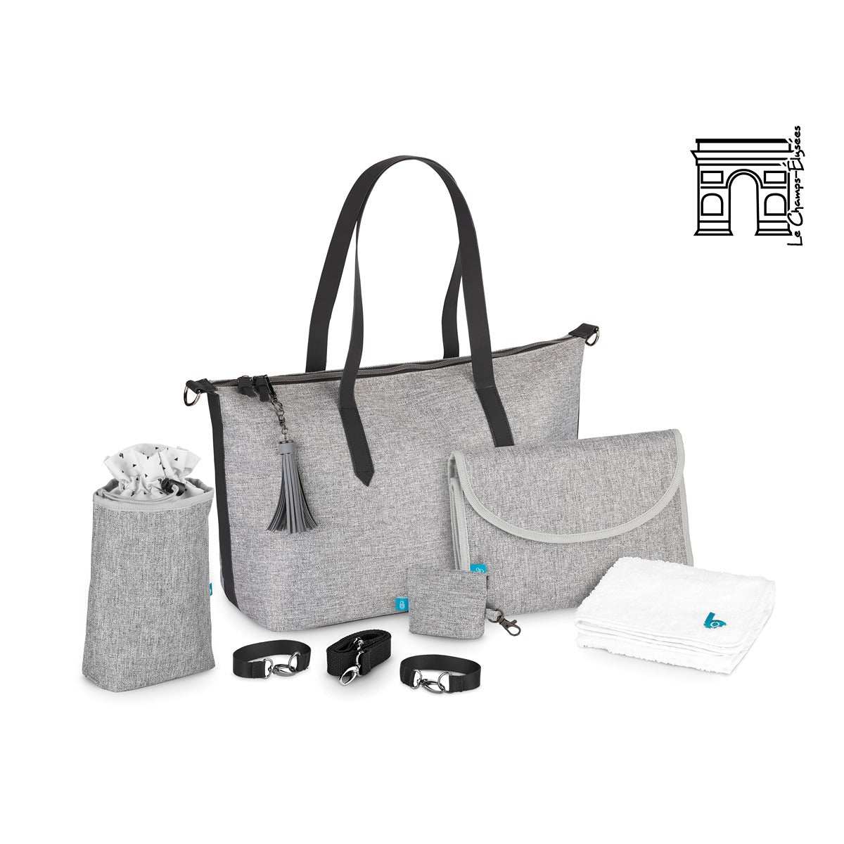 BabyMoov Changing Bag Le Champ Elysees Smokey