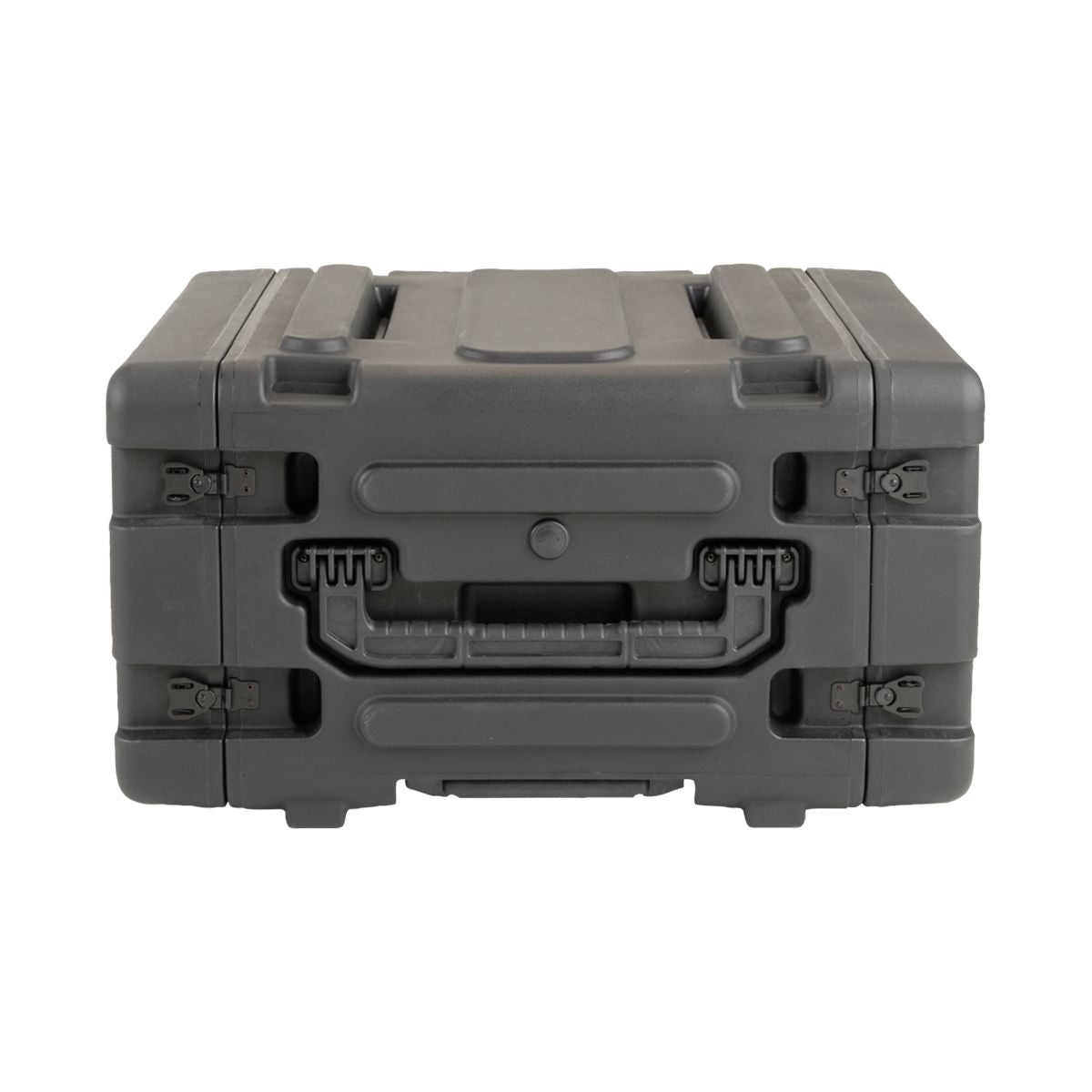 SKB 20 Inch Deep 6U Roto Shockmount Rolling Rack w/ Wheels & Handle