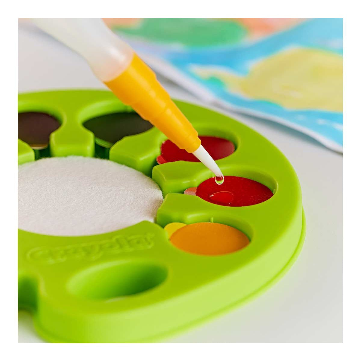 Crayola Pop & Paint Washable Watercolor Palette