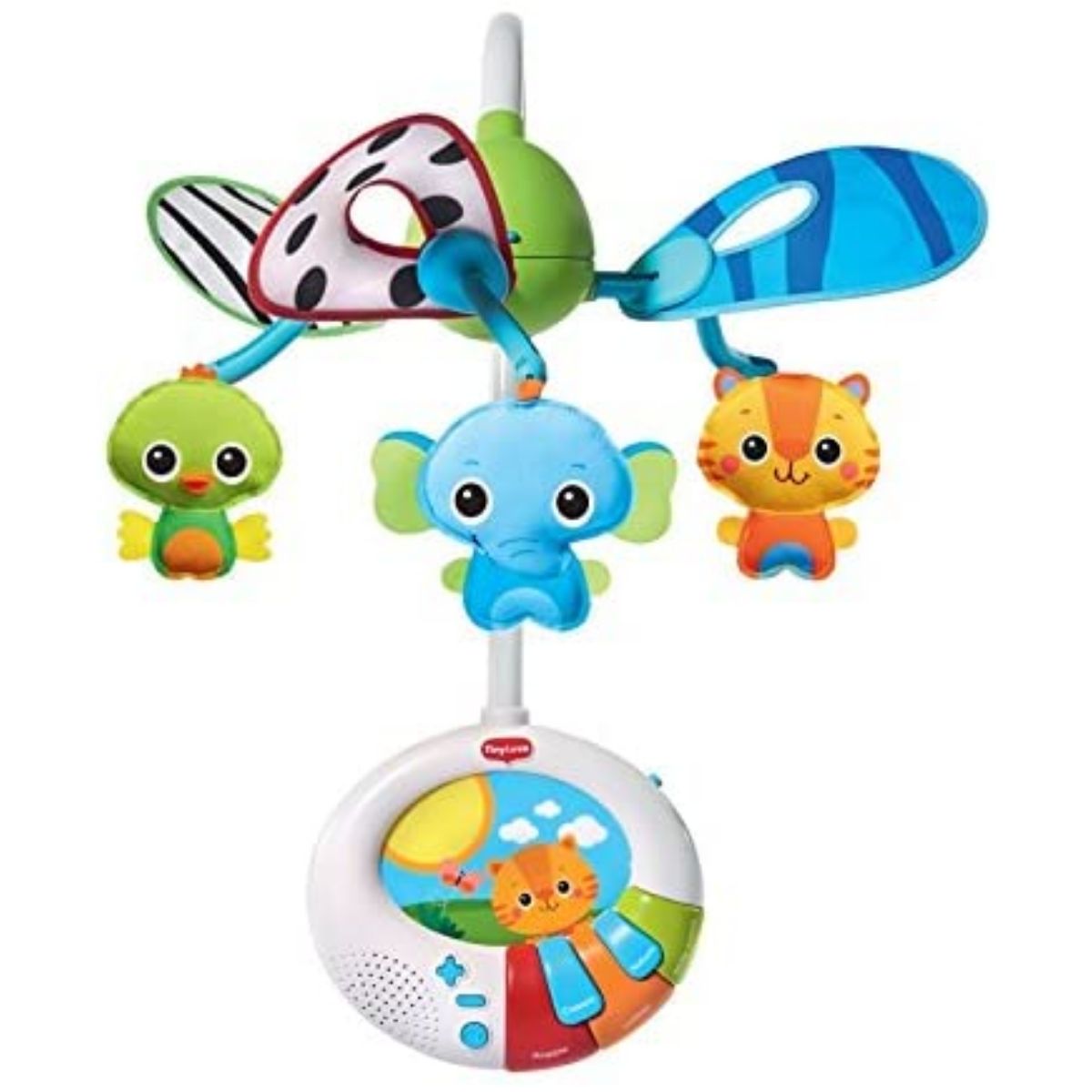 Tiny Love - DEVELOPMENTAL MOBILE | 0 months+ | Converts from Crib Mobile to Standalone Music Box | 15+ Melodies â€“ Into the Forest