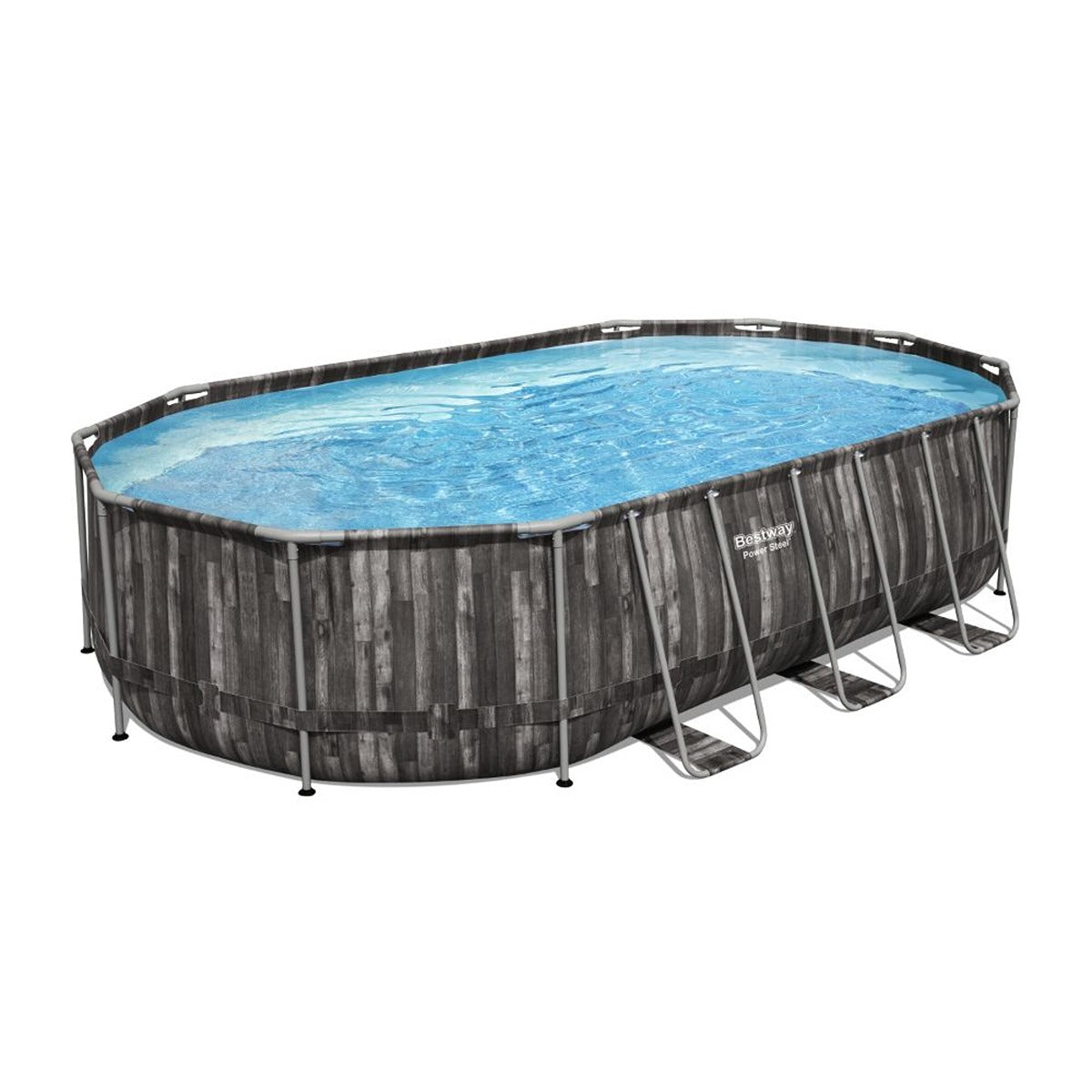 BWAGP BWAY POOLSET POWRSTL OVAL 610X366X122 TS