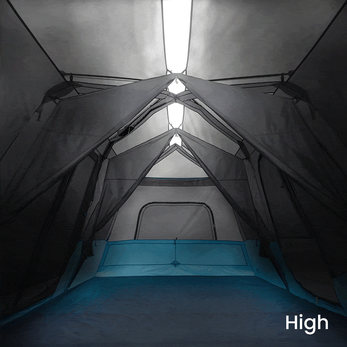 Kore Outdoor 12 person lighted instant cabin tent 18â€™ x 10â€™