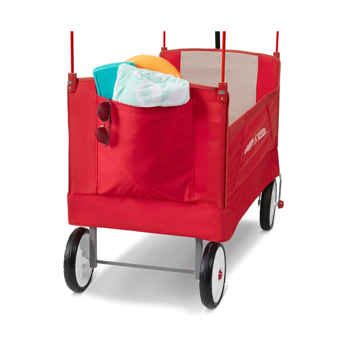 Radio Flyer 3 In 1 Ez Fold Wagon With Canopy