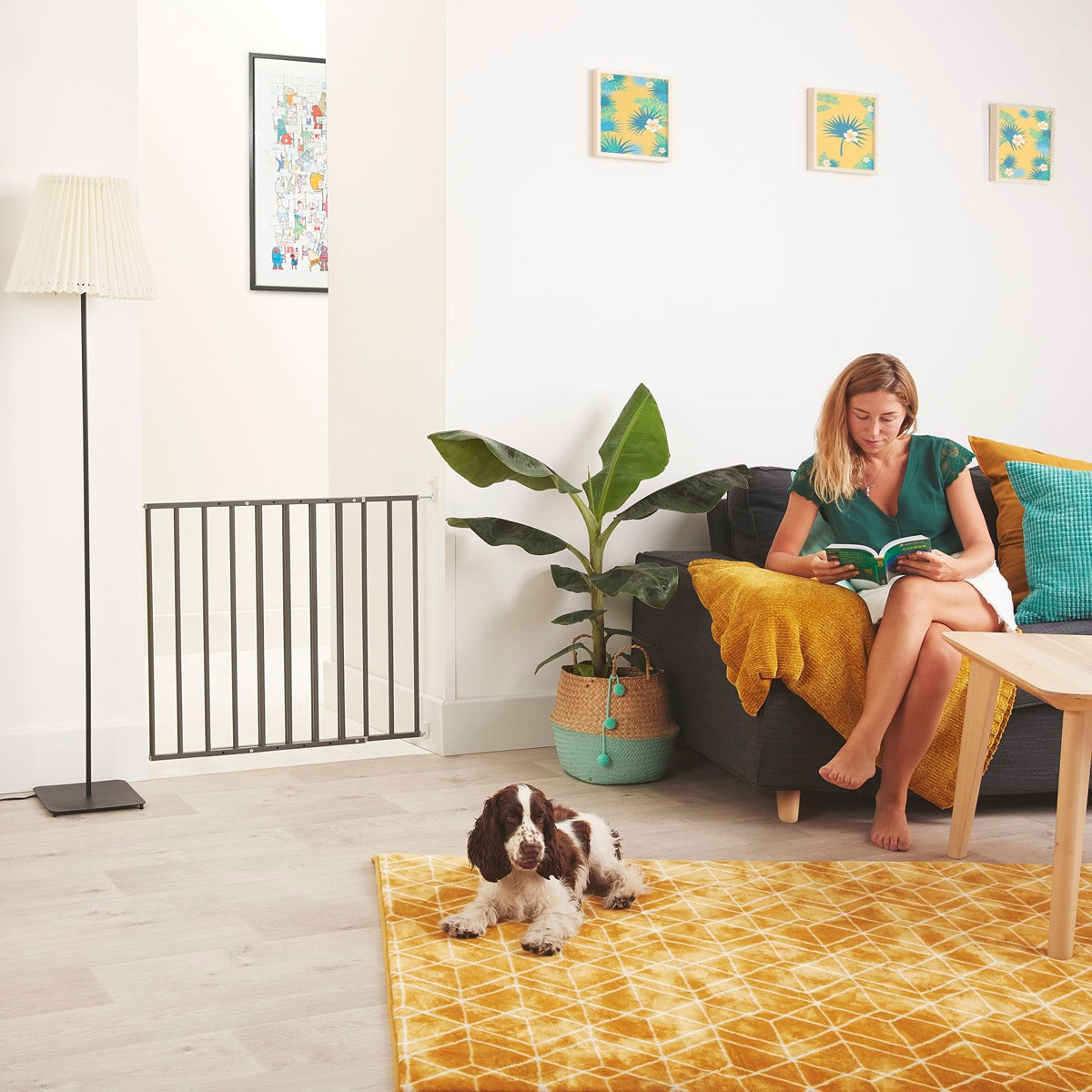 Badabulle Safe & Protect XL Safety Gate (60 - 107 cm)