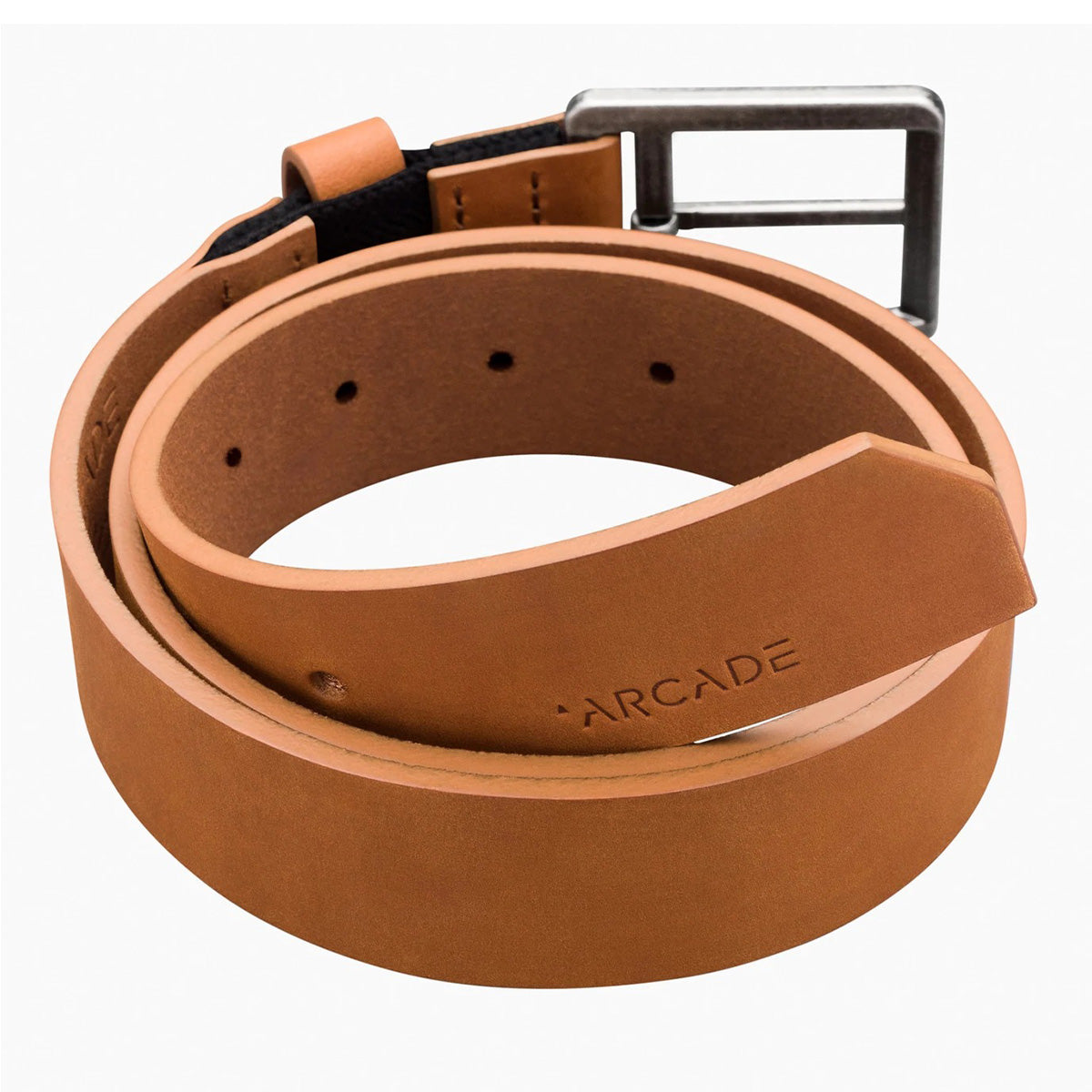 Arcade Padre Tan Leather Belt L