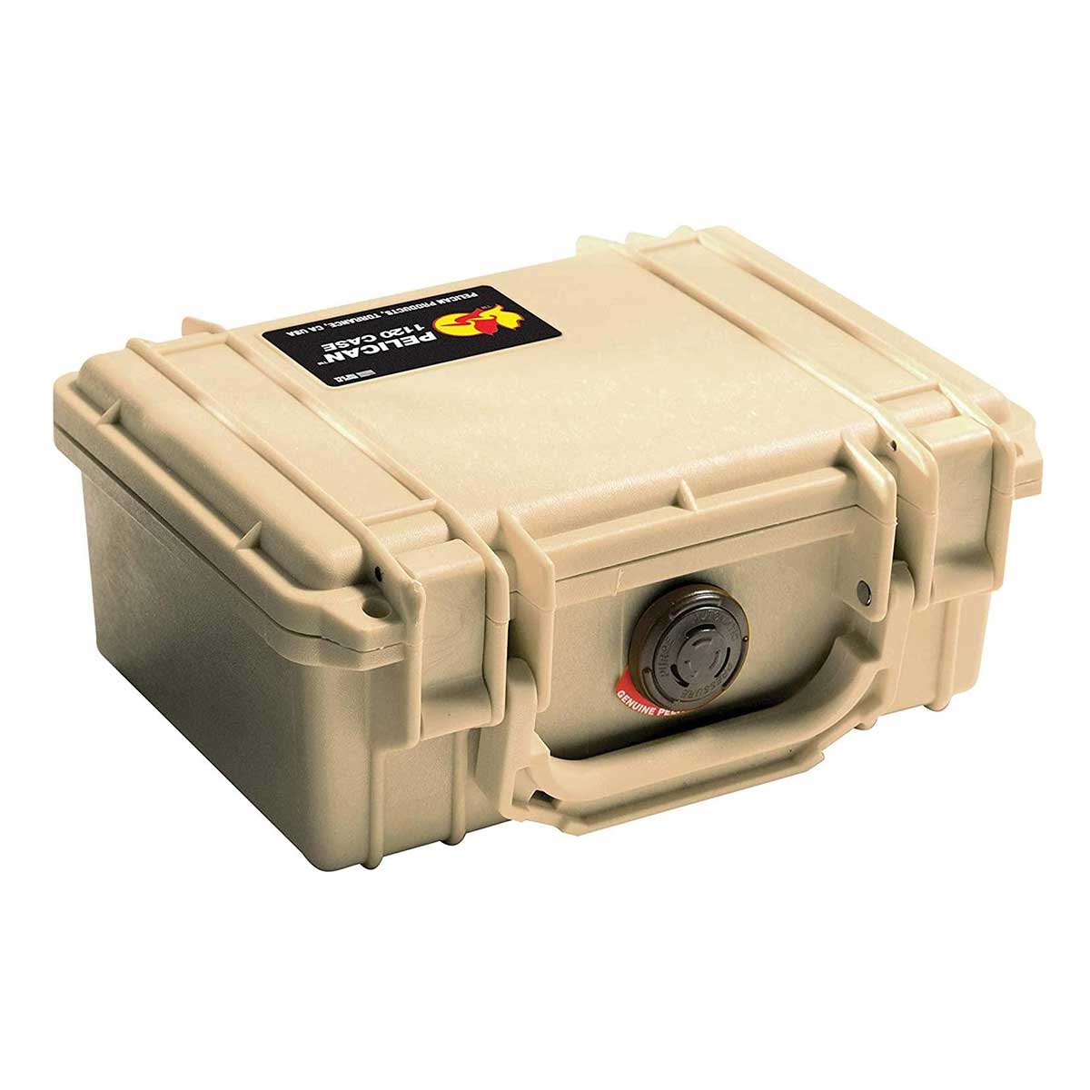 Pelican Case with Foam 1120 WL/WF - Desert Tan