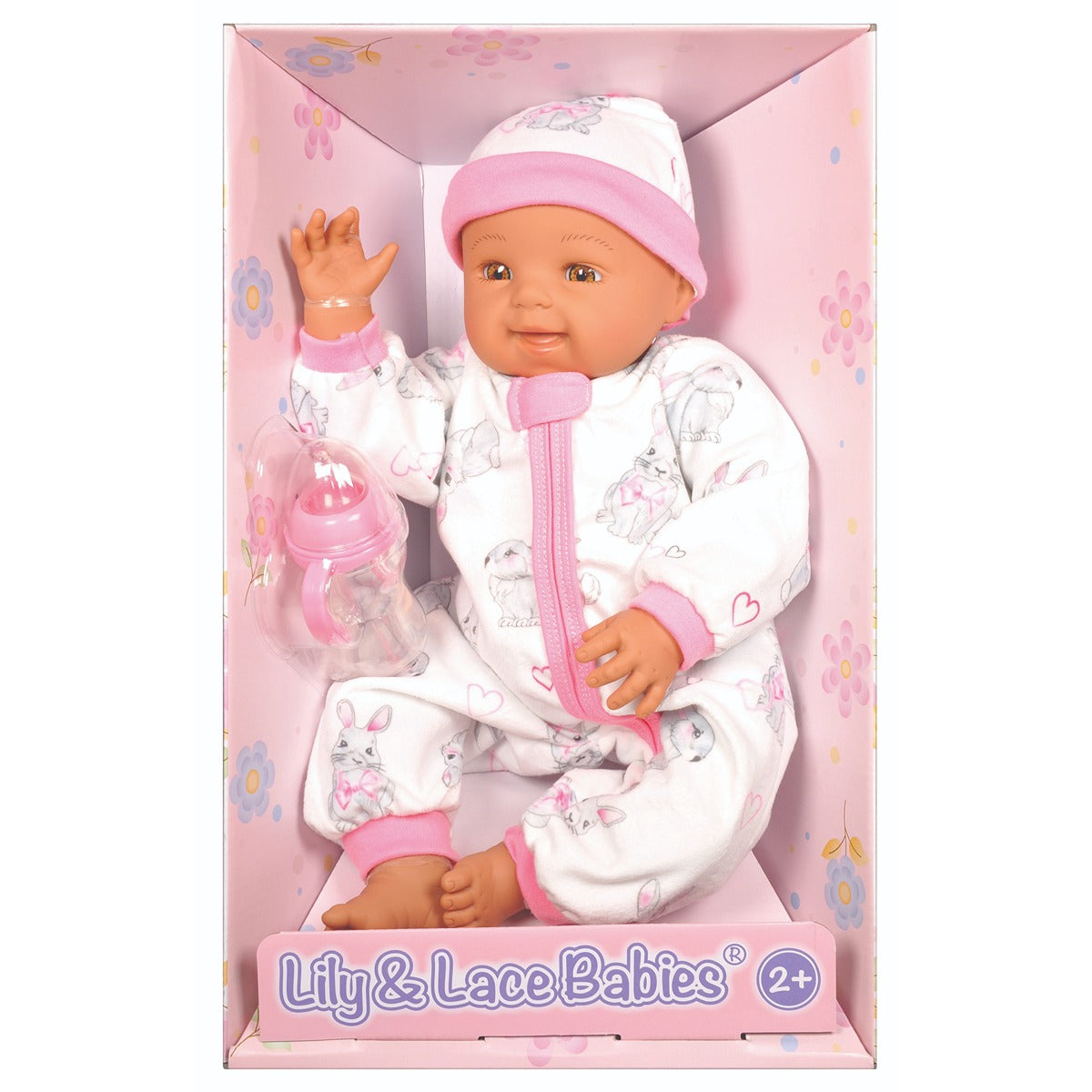 Lotus 18" inch, Soft-bodied Baby Doll ? Hispanic (No Hair)