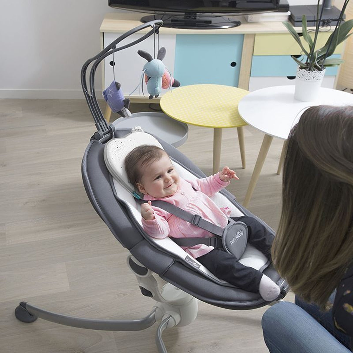 BabyMoov Lovenest Original White Flat Head Baby Pillow