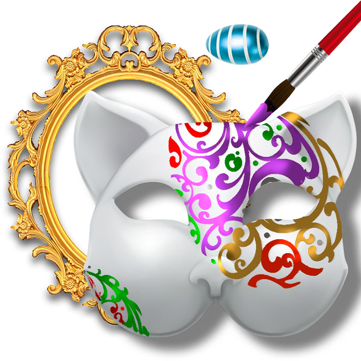 PLAYCOLOR ACRYLIC METALLIC 40ml(6)