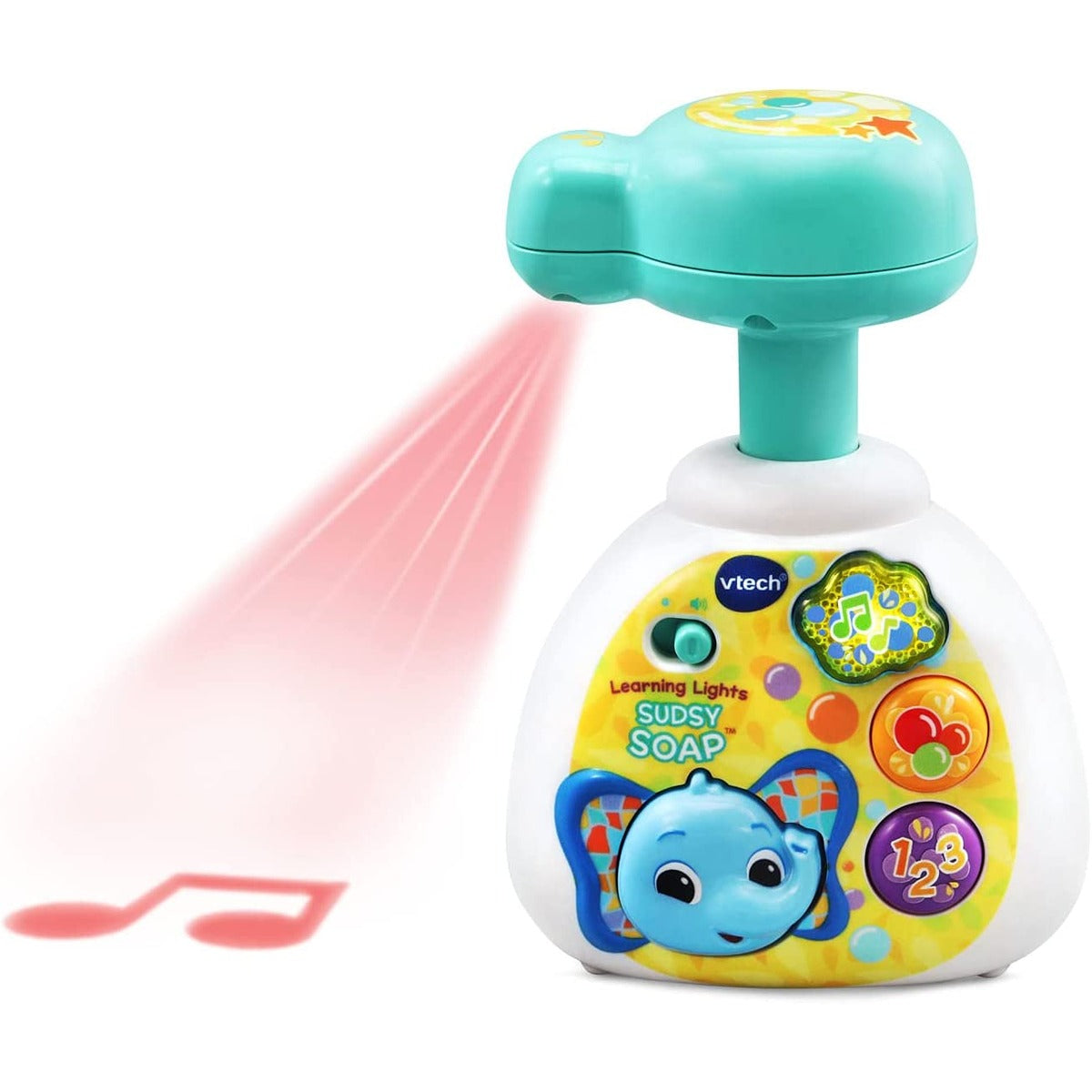 Vtech Learning Lights Sudsy Soap | Handwash, Interactive & Developmental Toy with Sounds and Music | For Boys & Girls, Suitable for Ages 3 Months+