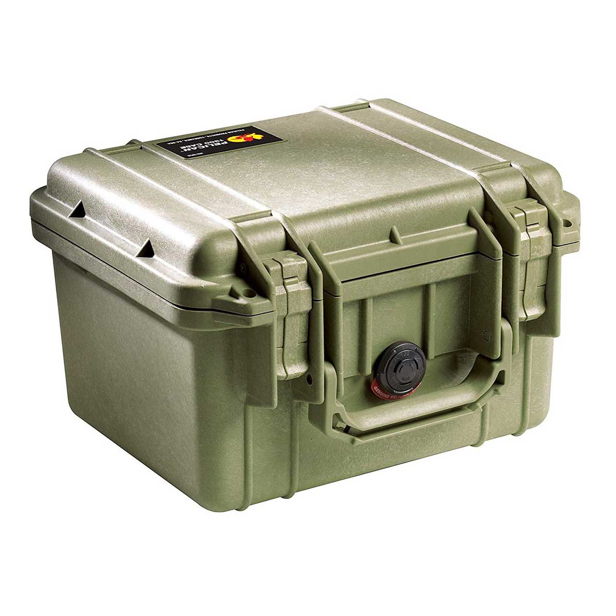 Pelican Case with Foam 1300 WL/WF - OD Green