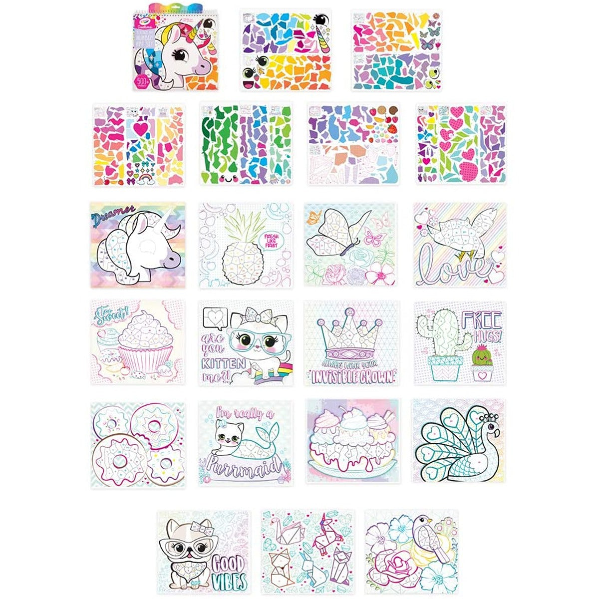 Crayola Creations Sticker by Number Art Set