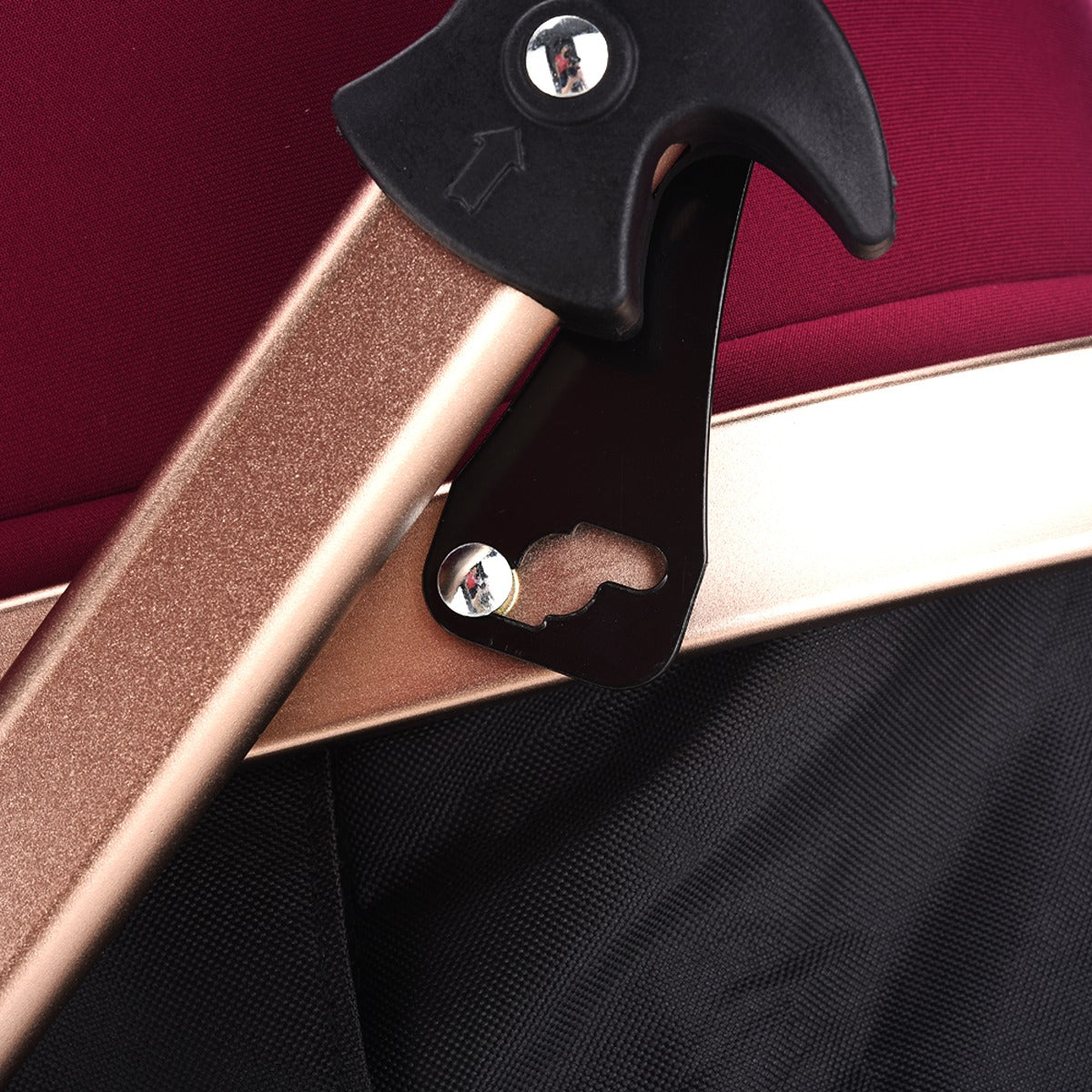 Teknum Teknum 3 in 1 Pram Stroller-Story-Wine