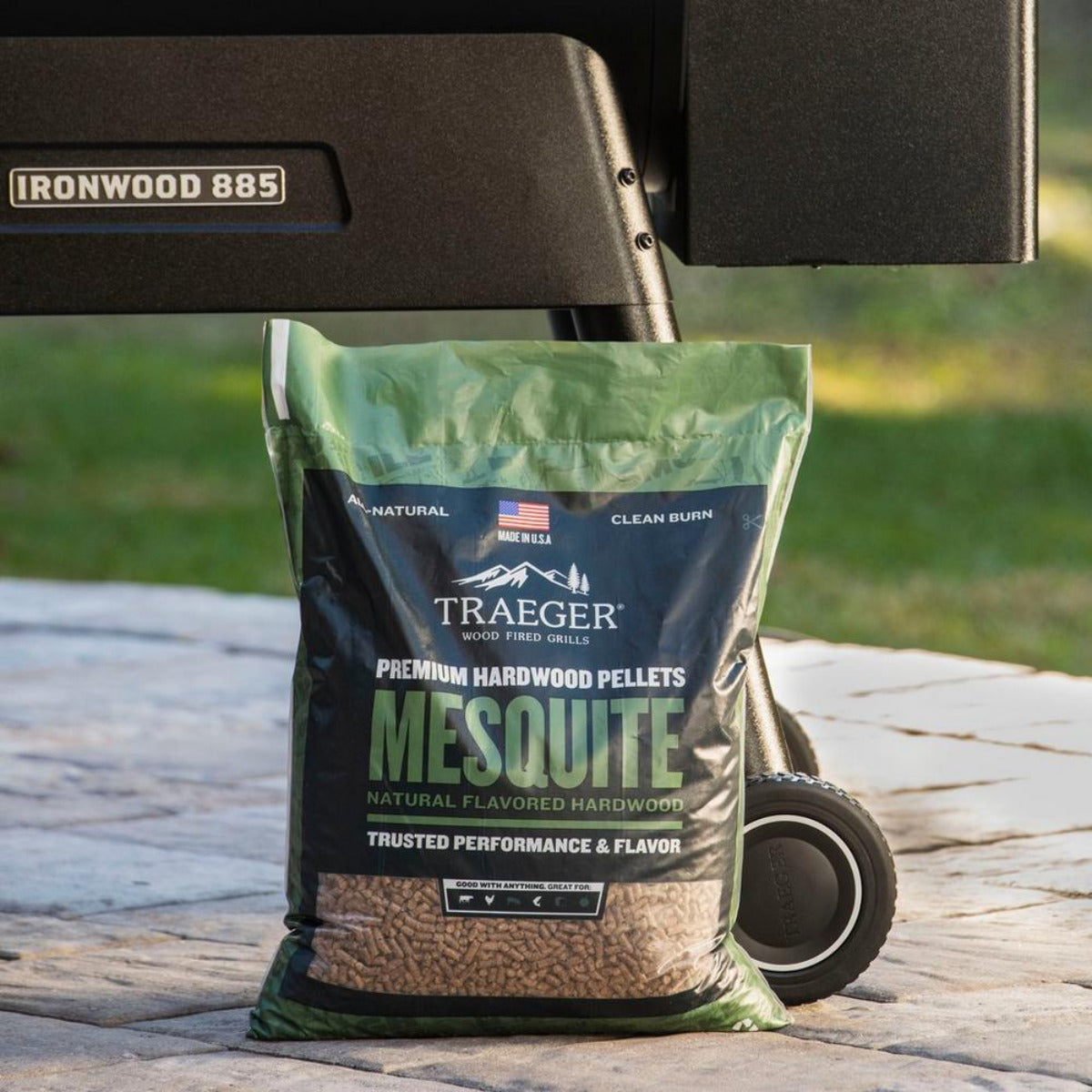 Traeger MESQUITE PELLETS - 9 KG BAG