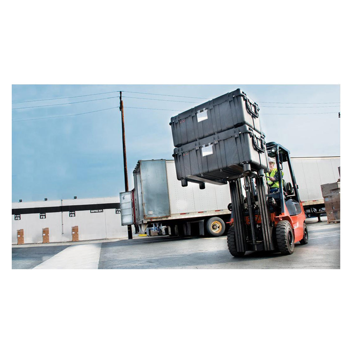 Pelican Transport Case Non Foam 0550 - Black