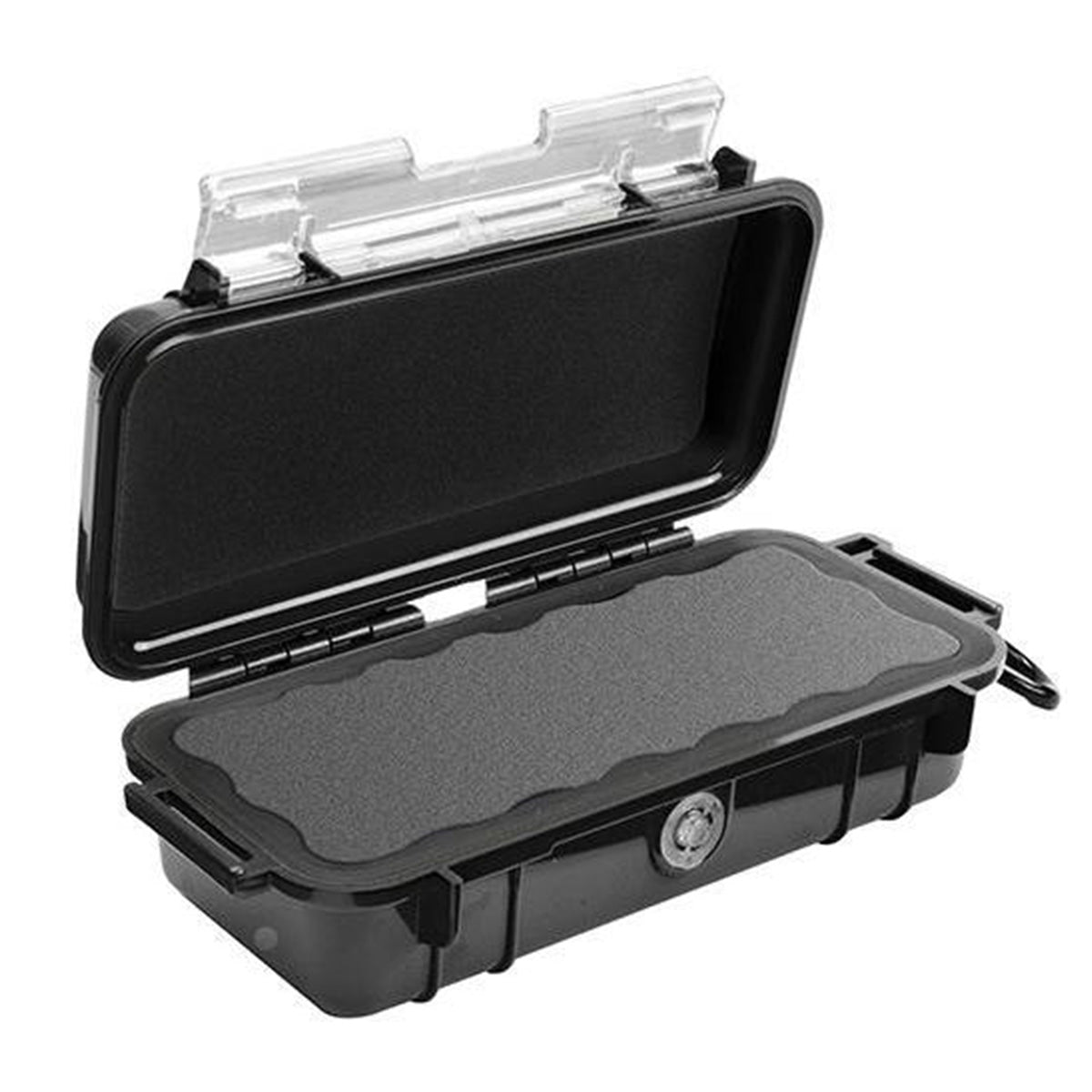 Pelican Micro Case 1030 WL/WI - BK Clear Black
