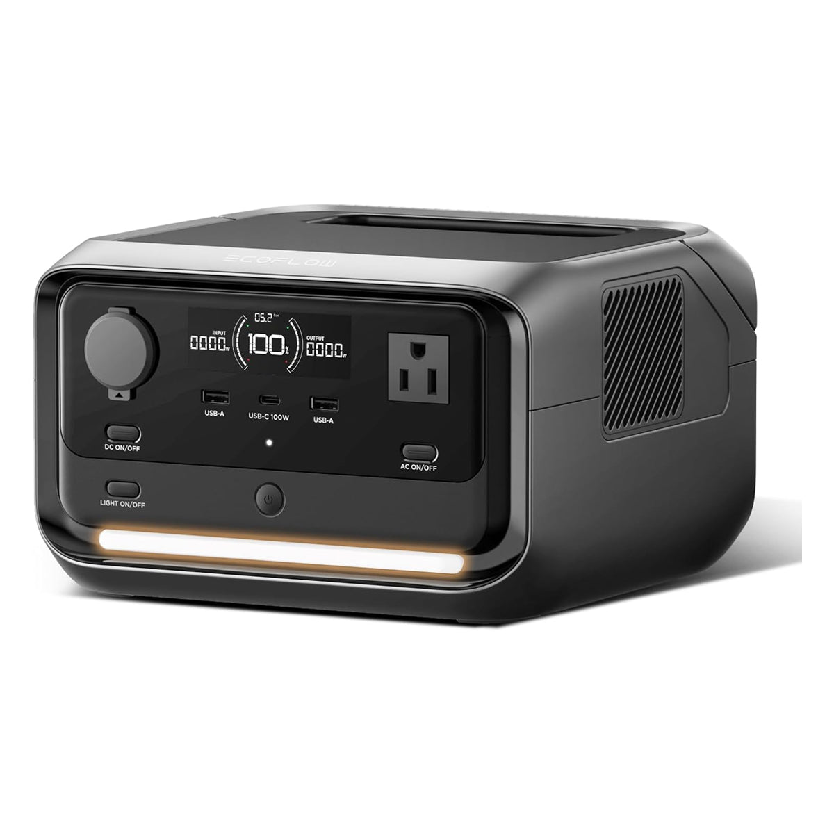 Ecoflow RIVER 3 Plus Portable Power Station (600W,286Wh)