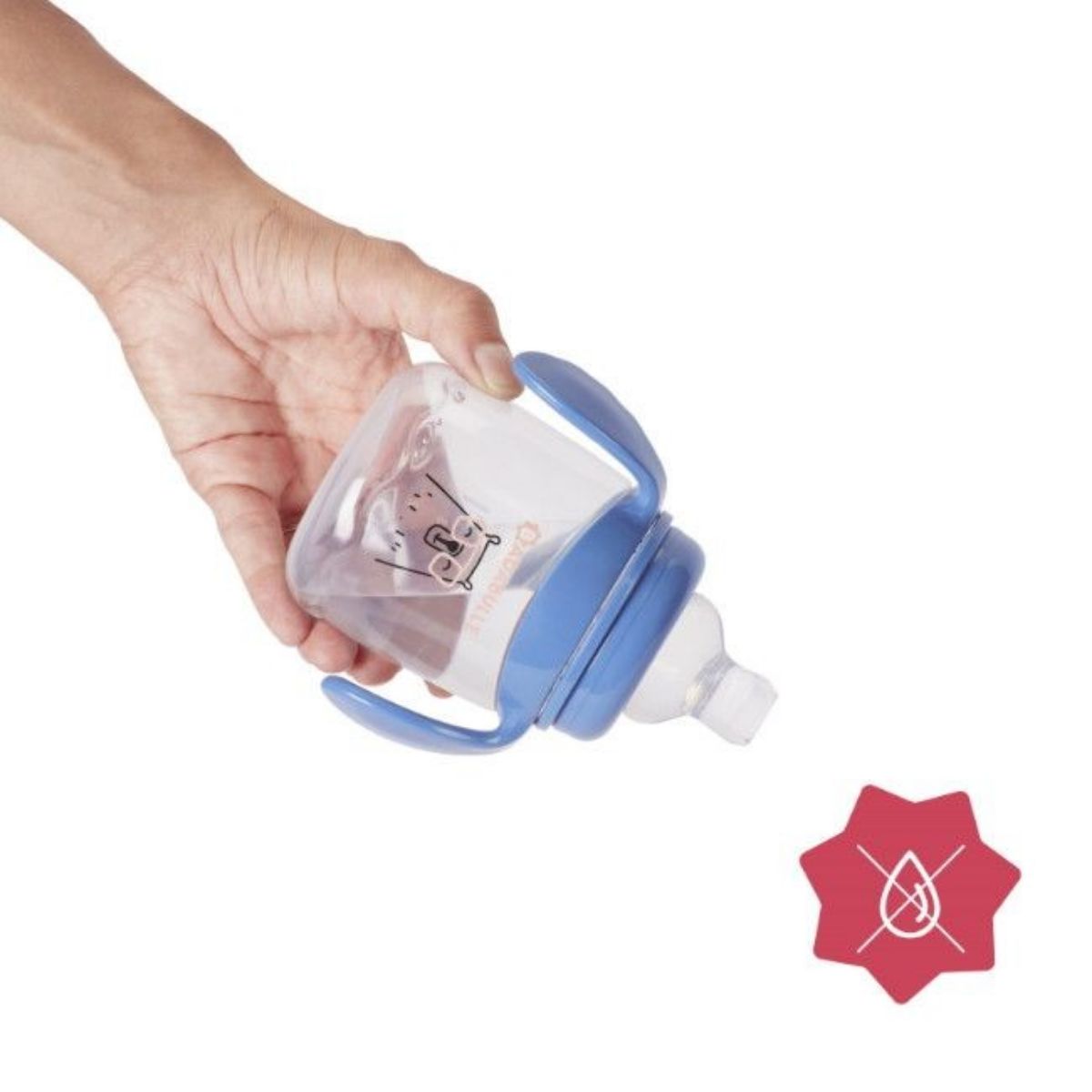 Badabulle Blue Anti-leakage Drinking Non spill cup