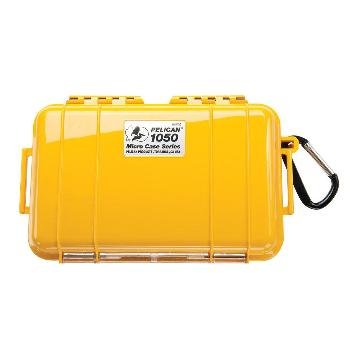 Pelican Micro Case 1050 WL/WI - BK Yellow