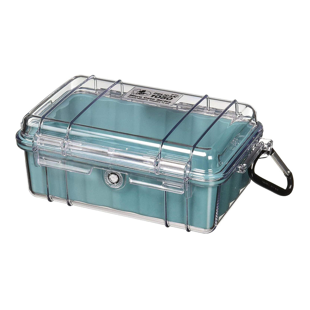 Pelican Micro Case 1050A WL/WI - AQUA-BL Clear