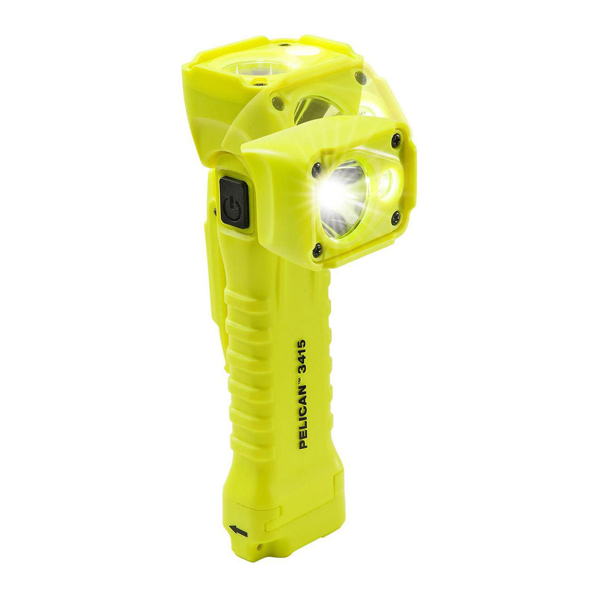 Pelican Right Angle Approved LED Light 3415 3AA - Yellow