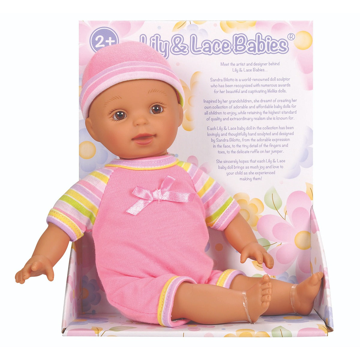 Lotus 11.5" inch, Soft-bodied Baby Doll ? Hispanic