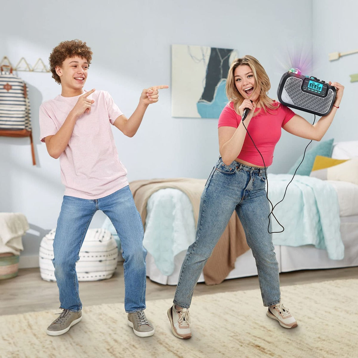 Vtech Super Sound Karaoke | Portable Karaoke Speaker With Microphone| Musical Toy Suitable for Boys & Girls 14+ Years